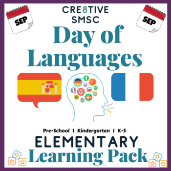 Preview of Day of Languages Elementary Pack