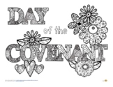 Day of the Covenant Baha'i Quotes Coloring Pages