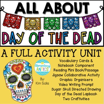 Preview of Day of the Dead Activity Unit {Dia de los Muertos}
