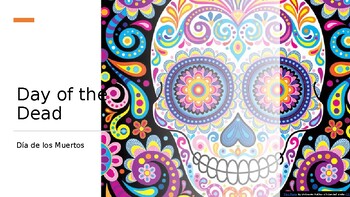 Preview of Day of the Dead Asynchronous Lesson or Sub Plan