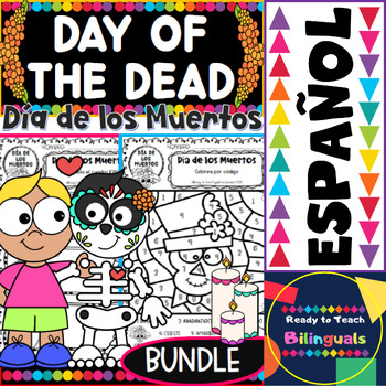 Preview of Day of the Dead Bundle in Spanish - Día de los Muertos - Non - Fiction & More