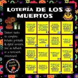Day of the Dead Choice Board:  Lotería de los Muertos.