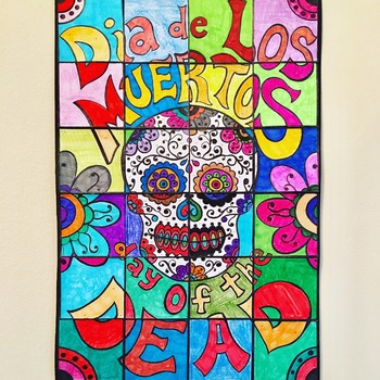 Preview of Day of the Dead - Collaborative Art Poster