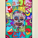 Day of the Dead - Collaborative Art Poster