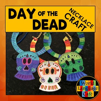 Preview of DAY OF THE DEAD CRAFT ⭐ Day of the Dead Skull ⭐ Día de los Muertos Art Project