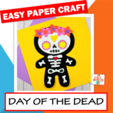 Day of the Dead Craft - Sugar Skull - Skeleton Puppet - Di