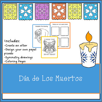 Preview of Day of the Dead/Dia de Los Muertos Activity Pages