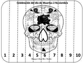 Day of the Dead Dia de Puzzle Bilingual Mrs Partida