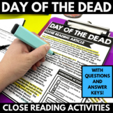 Day of the Dead Project - Día de los Muertos Close Reading