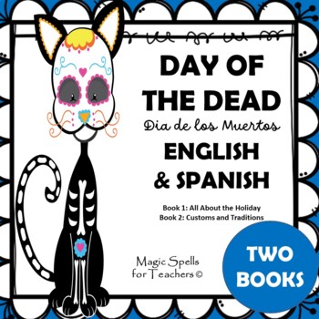 Preview of Day of the Dead - Dia de los Muertos - Mini Books - ENGLISH AND SPANISH