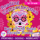 Day of the Dead Dia de los Muertos Reading Escape Room 1st