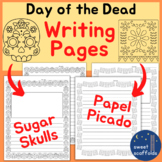Day of the Dead Dia de los Muertos lined pages / blank wri
