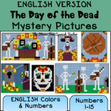 Day of the Dead Color By Number Mystery Pictures ENGLISH VERSION