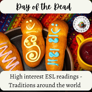 Preview of Day of the Dead  - ESL Readings | Día de los muertos | All Saints' Day