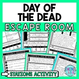 Day of the Dead Escape Room Stations - Reading Comprehensi