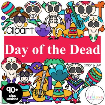 Preview of Day of the Dead (Halloween Clipart)