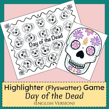 Preview of Day of the Dead Highlighter Game Día de los Muertos Flyswatter English Version