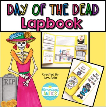 Preview of Day of the Dead Lapbook Activity {Dia de los Muertos}