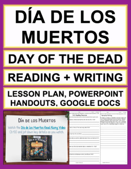 Preview of Day of the Dead Lesson | Día de los Muertos Activities Plus Altar Drawing Craft