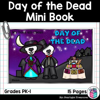 Preview of Day of the Dead Mini Book for Early Readers - Dia de los Muertos