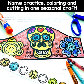 Day of the Dead: Craft project worksheets, printables and decorations •  Happythought