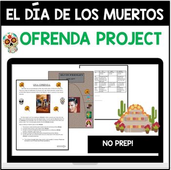 Preview of Day of the Dead Project: Ofrenda Dia de los Muertos Proyecto