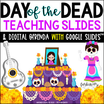 Preview of Day of the Dead Slides & Día de los Muertos Ofrenda