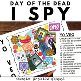 Day of the Dead Spanish Activity - I Spy Game - Día de Los