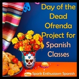 Day of the Dead Spanish Class Ofrenda Project & Writing Ac