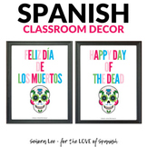 Day of the Dead Spanish Poster - Spanish Día de Los Muerto