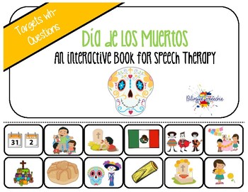 Preview of Day of the Dead / Dia de los Muertos Bilingual Interactive Book
