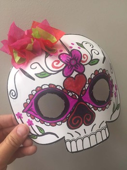 Preview of Day of the Dead Sugar Skull Mask
