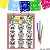 Day of the Dead, Sugar Skulls Feelings & Emotions Chart FR