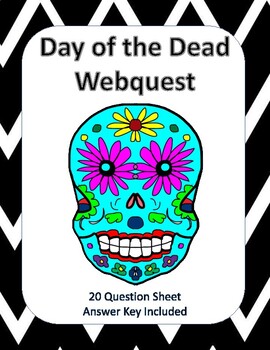 Preview of Day of the Dead Webquest
