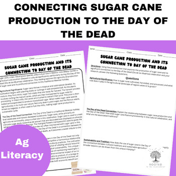 Preview of Day of the Dead and Agriculture Connections: Exploring Sugar Cane Production