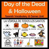 Day of the Dead and Halloween Vocabulary Activities & Games Unit
