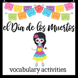Day of the Dead cut-and-paste vocabulary activities