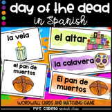 Day of the Dead in Spanish Word Wall Cards - Dia de los Muertos
