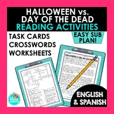 Day of the Dead vs Halloween Reading Activities in Spanish