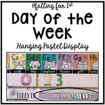 Preview of Day of the Week Flip Calendar