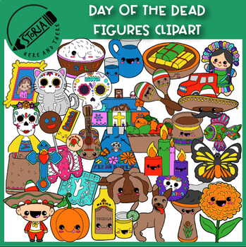 Preview of Day of the dead - Dia de los muertos Clipart