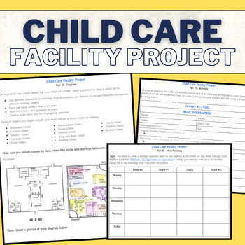 Preview of Daycare / Child Care Facility Project | Child Development
