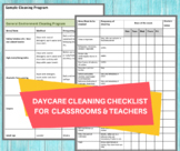 Daycare Cleaning Checklist / Keep A Nice & Tidy Child Care