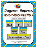 Daycare Curriculum (Independence Day) Letter F, Shape Star