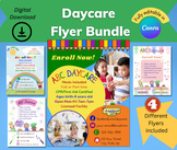 Daycare Flyer Bundle, Childcare Flyers, Home Daycare Flyer