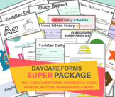 Daycare Forms SUPER Package-108 Printable Forms/Start Your