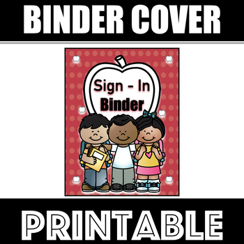 Preview of Daycare Forms - Sign In Binder Cover