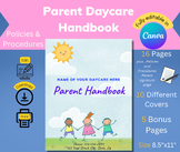 Daycare Policies and Procedures Handbook Template, Parent 