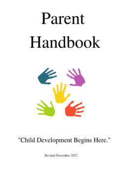Preview of Daycare Policy Handbook & Contract | Parent Handbook