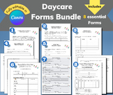 Daycare or Preschool Forms Super Bundle, Fully editable in Canva